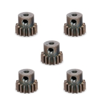 Engrenage de moteur de voiture RC 45 acier 15 T 5 pièces de remplacement pour voiture sur chenilles 1/10 RC TRX4 RC4WD D90 D110 Axial Scx10 90046