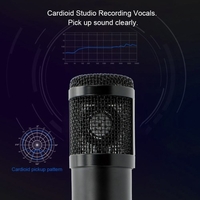 Enregistrement de Microphone à condensateur USB K8 Microphone en streaming en direct Microphone PC de diffusion de Studio pour le chat vocal K enregistrement de Podcast de chanson
