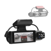 Enregistreur vidéo multi-langue à double-lentille Came de bord automatique