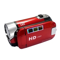Enregistreur vidéo pour appareil photo numérique 16X F-ocus Zoom Design 2, 7 pouces Écran TFT Prise en charge Carte SD alimentée par batterie pour studio vidéo
