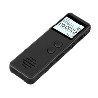 Enregistreur vocal numérique Enregistreur à commande vocale Réduction du bruit Dictaphone Lecteur MP3 Enregistrement HD Enregistrement continu de 10 h Fonction d