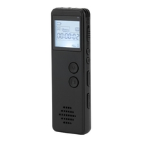 Enregistreur vocal numérique Enregistreur à commande vocale Réduction du bruit Lecteur MP3 Enregistrement HD Enregistrement continu de 10 h pour la réunion Conférence Classe d