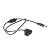 Enroulé D-TAP 2 broches mâles à DC 5.5*2.5mm cable adaptateur pour batterie Anton V-Mount DSLR Rig source de courant