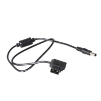 Enroulé D-TAP 2 broches mâles à DC 5.5*2.5mm cable adaptateur pour batterie Anton V-Mount DSLR Rig source de courant