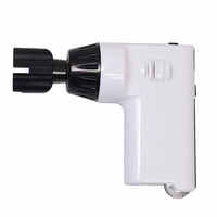 Enrouleur de cordes électrique multifonction coupe-cordes portable rechargeable USB pour ukulélé de guitare (blanc)