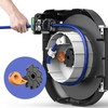 Enrouleur de tuyau télescopique automatique Lavage de voiture Irrigation de jardin Support de tube d