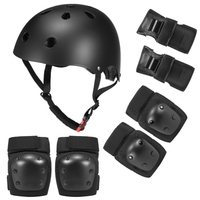 Ensemble casque et coussinets de vélo 7 en 1 pour enfants / adultes