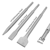 Ensemble de 3 ciseaux à élargissement plat SDS SDS 250 mm pour brique et béton
