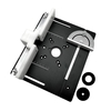 Ensemble de 3 Routeur Table Insert Plaque En Alliage D