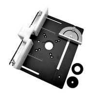 Ensemble de 3 Routeur Table Insert Plaque En Alliage D