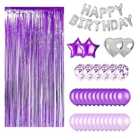 Ensemble de 37 pièces/ballons de qualité supérieure Décorations de fête d