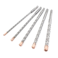 Ensemble de 5 PCS 160mm Acier Pierre Foret C-ross Cutter Set Kit pour Brique Pierre Béton