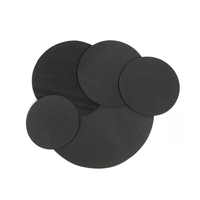 Ensemble de batterie 8 pièces Silencer Practice Mute Pads Mute pour 5 tambours et 3 cymbales