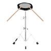Ensemble de batterie silencieux muet de 8 pouces Instrument à percussion Connecteur à vis de 8 mm 79-120 cm Hauteur réglable