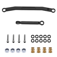 Ensemble de biellette de direction en métal pour 1/24 Axial SCX24 AXI90081 lien de serrage élevé RC pièces de mise à niveau de voiture sur chenilles
