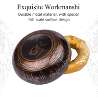 Ensemble de bols chantants tibétains avec bol sonore en métal fait à la main de 12, 5 cm/5 pouces et coussin doux et attaquant en bois pour la méditation sonore Chakra Healing Yoga Relaxation