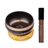 Ensemble de bols chantants tibétains Muslady avec bol sonore en métal fait à la main de 11, 5 cm / 4, 5 pouces et coussin doux et frappeur en bois pour la méditation sonore Chakra guérison Yoga Relaxation