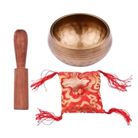 Ensemble de bols chantants tibétains Muslady Bol de modèle d