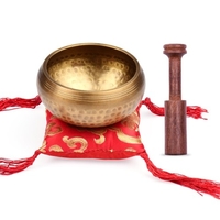 Ensemble de bols chantants tibétains Muslady Bol de modèle d