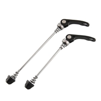 Ensemble de brochettes à dégagement rapide avant et arrière pour vélo de route VTT