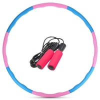 Ensemble de corde à sauter à cerceau de taille de 8 pièces pour la perte de poids à l