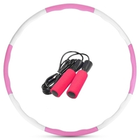 Ensemble de corde à sauter à cerceau de taille de 8 pièces pour la perte de poids à l