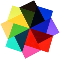 Ensemble de filtres de feuilles de gel de correction de couleur d