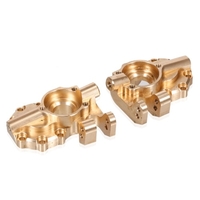 Ensemble de fusée de direction avant robuste en laiton Compatible avec TRAXXAS TRX4 1/10 RC sur chenilles style contrepoids accessoires de voiture d