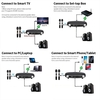 Ensemble de karaoké BT sans fil avec double microphone BT sans fil pour Smart TV / décodeur / ordinateur / téléphone intelligent Boîte de karaoké noire Prise UE
