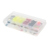 Ensemble de kit de luges 101PCS avec boîte de rangement