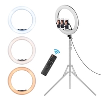 Ensemble de lampe de photographie à anneau lumineux de 21 pouces