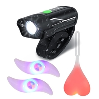 Ensemble de lumières de vélo TOMSHOO de 350 lumens à DEL