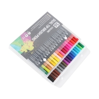 Ensemble de marqueurs de 12 couleurs stylos de couleur à double pointe marqueurs d