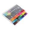 Ensemble de marqueurs de 12 couleurs stylos de couleur à double pointe marqueurs d