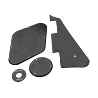 Ensemble de pickguard pour guitare électrique 4 pièces Compatible avec LP,  plaque à gratter en plastique avant et arrière Pickguards pour guitares électriques