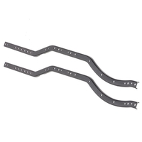 Ensemble de rail de châssis de poutre de cadre en métal pour SCX10 90027 et SCX10 II 90046 90047 1/10 RC Crawler