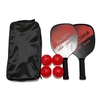 Ensemble de raquettes de pickleball 2 raquettes et 4 boules de pickleball avec sac de rangement