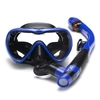 Ensemble de tuba étanche Anti-buée lunettes de natation avec Tube de tuba sec