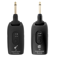 Ensemble émetteur et récepteur de guitare électrique sans fil 2.4G