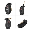Ensemble émetteur et récepteur de guitare sans fil UHF portable