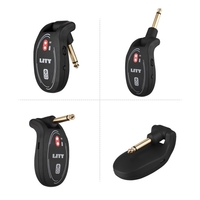 Ensemble émetteur et récepteur de guitare sans fil UHF portable