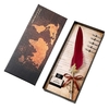 Ensemble plume et encre Plume Plume Dip Pen avec plumes de remplacement Calligraphie Écriture Vintage Signature Pen Cadeau d