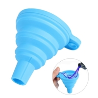 Entonnoirs pliables en silicone à petit entonnoir