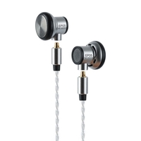 EP05 écouteur 16mm pilote haute résolution 5N haute pureté OFC casque tête plate écouteurs MMCX câble remplaçable