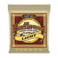 Ernie Ball 2004 Earthwood Light Cordes pour guitare acoustique