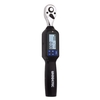 ES2-006AN Clé dynamométrique numérique portable 1/4 pouce grand écran avec rétroéclairage sonore Alarme LED Mesure des pics en temps réel Quatre unités de commutation Clé dynamométrique pratique multifonctionnelle