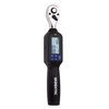 ES2-006AN Clé dynamométrique numérique portable 1/4 pouce grand écran avec rétroéclairage sonore Alarme LED Mesure des pics en temps réel Quatre unités de commutation Clé dynamométrique pratique multifonctionnelle