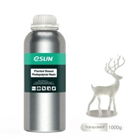 eSUN Résine rapide à base de plantes 405nm LCD à polymérisation UV,  1000g transparent
