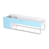 Etagère de salle de bain Ecoco Etagère de rangement murale pour organisateur de douche