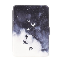 Etui en cuir pour livre électronique pour Kindle 958 (10e génération,  version 2019) - Housse de protection légère en cuir PU de qualité supérieure avec veille/réveil automatique